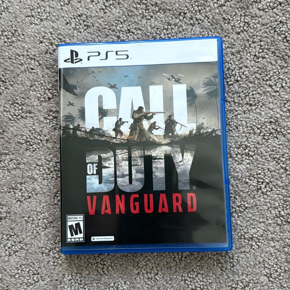 Call of duty Vanguard, PS5 game.